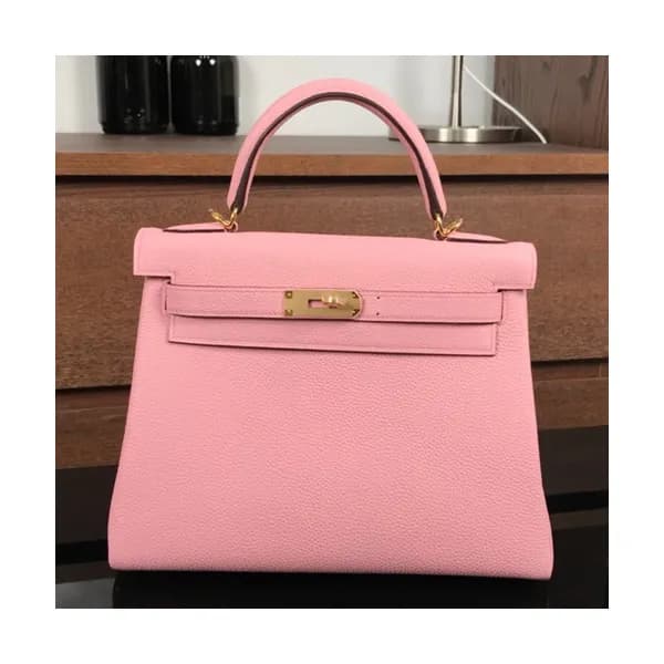 Hermes Kelly Togo Leather Tote Shoulder Bag ,28cm … - 1