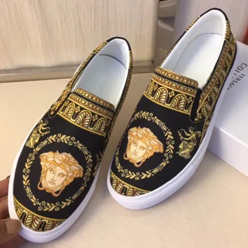 Versace 2018 Medusa Slip-on Black - 베르사체 메두사 슬립온 블… - 1