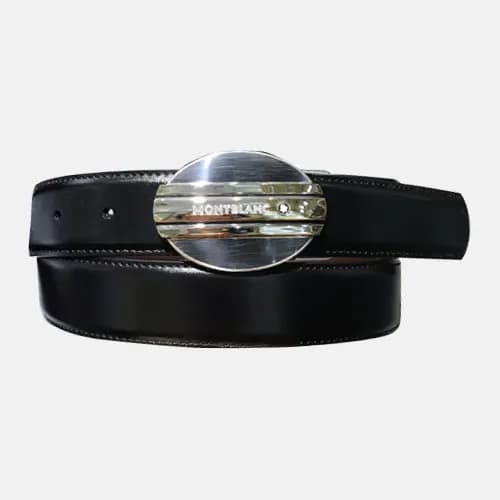 Montblanc 2019 Mens Business Leather Belt - 몽블랑 신상… - 1