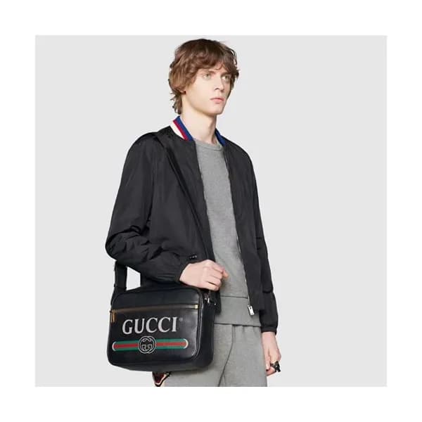 Gucci Print Messenger Shoulder Bag,33.5CM - 구찌 프린트… - 1