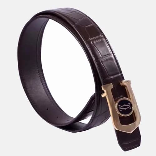 Cartier 2019 Mens Initial Business Leather Belt - … - 1