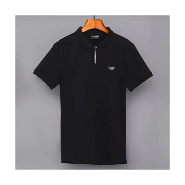 Armani 2019 Mens Polo Cotton Short Sleeved Tshirt … - 1