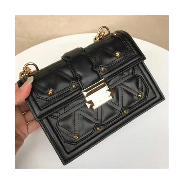 Michael Kors 2019 Leather Chain Cross Bag, 21CM - … - 1