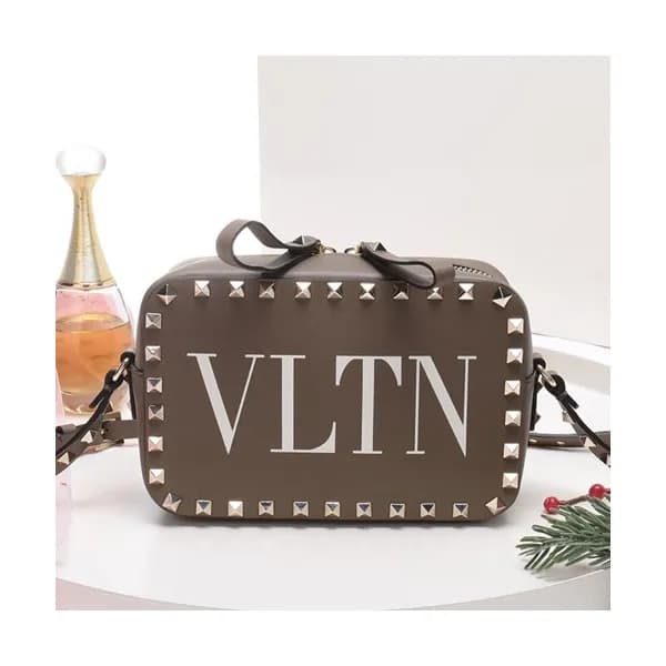Valentino 2019 Leather Camera Small Shoudler Bag,1… - 1