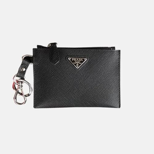 Prada 2019 Saffiano Card Purse / Wallet / Key Hold… - 1