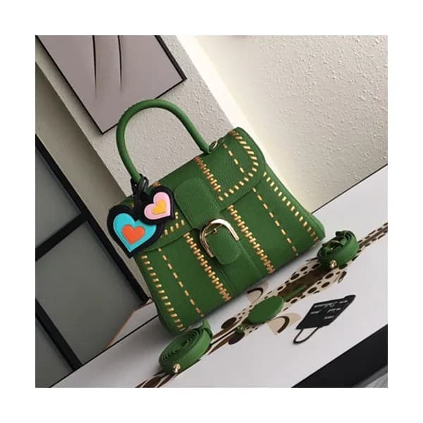 Delvaux 2019 Leather Tote Shoulder Bag,28 CM - 델보 … - 1