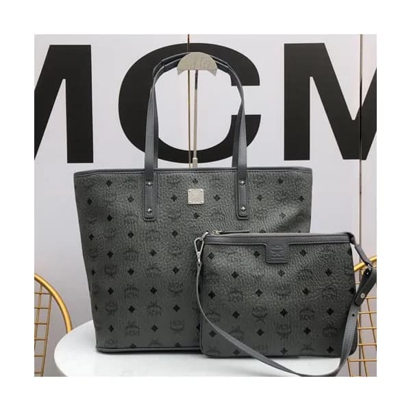 MCM Anya Visetos Tote Shoulder Shopper Bag,35cm - … - 1
