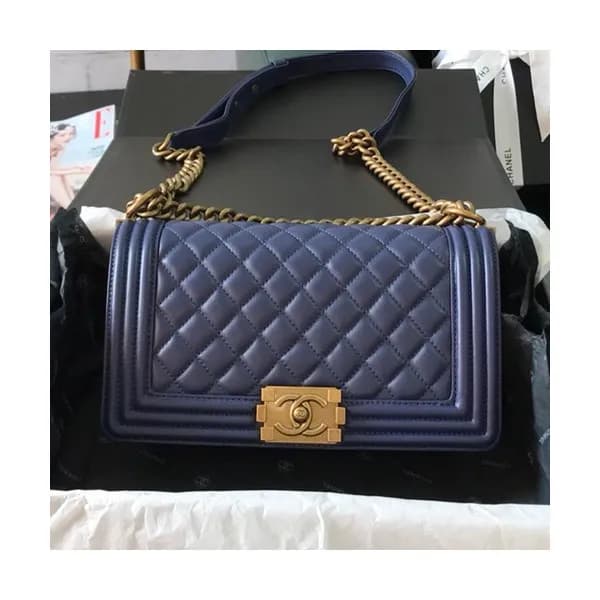 Chanel 2019 Leboy Chain Shoulder Bag,25CM - 샤넬 201… - 1