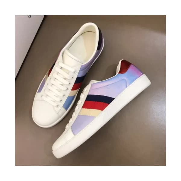 Gucci 2019 Mm/Wm Ace Leather Sneakers - 구찌 남자 에이스 … - 1