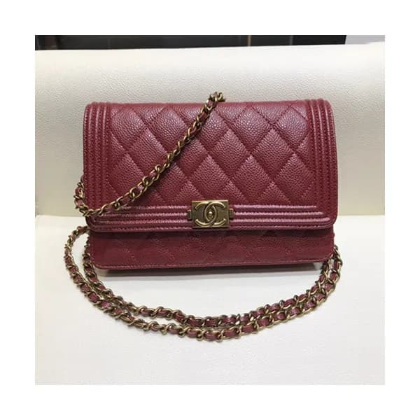 Chanel 2019 WOC Chain Cross Bag,19CM - 샤넬 2019 WOC… - 1