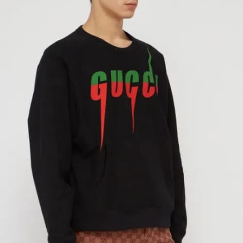 Gucci 2019 Mm/Wm Logo Wolf Cotton Hood Tee - 구찌 남자… - 1