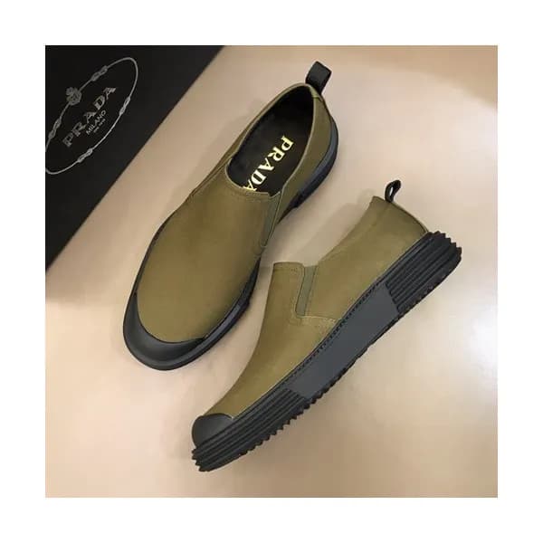 Prada 2019 Mens Modern Canvas Slip-on - 프라다 2019 남… - 1