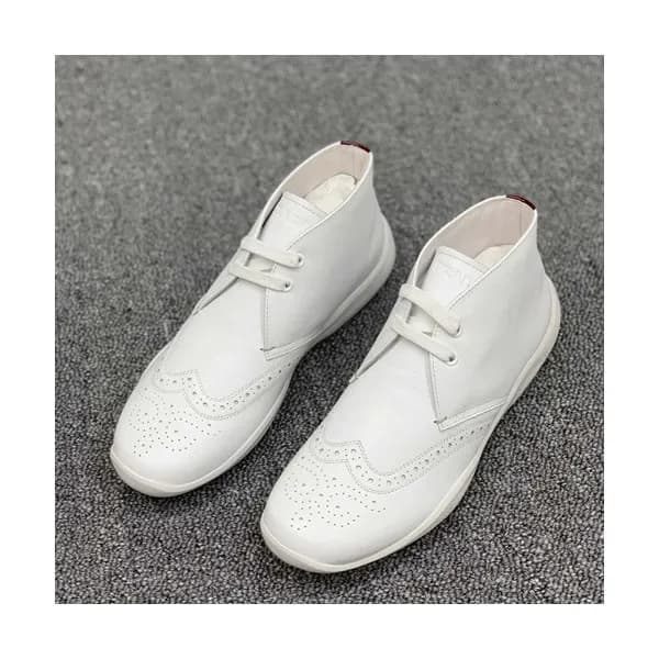 Prada 2019 Mens Leather Sneakers - 프라다 2019 남성용 레더… - 1