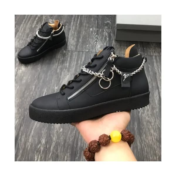 Giuseppe Zanoti 2019 Mens Leather Sneakers - 쥬세페자노… - 1