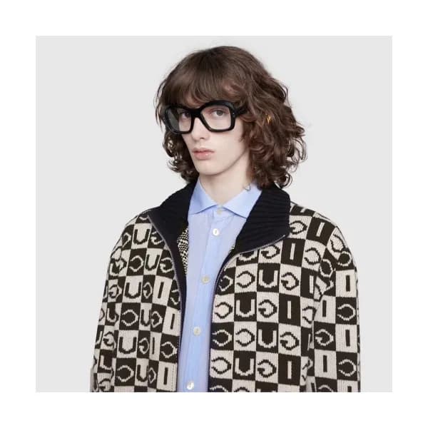[구찌]Gucci 2019 Mm/Wm Logo Zip-up Wool Sweaters - … - 1