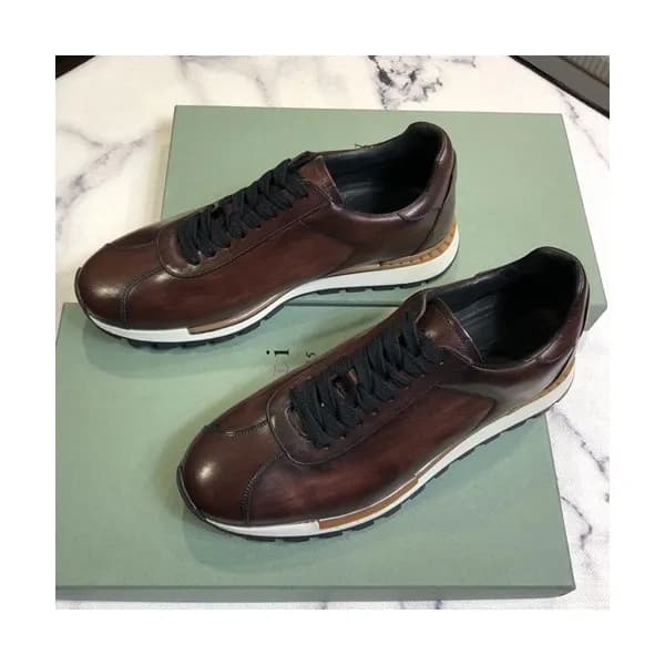 Berluti 2019 Mens Leather Sneakers - 벨루티 2019 남성용… - 1