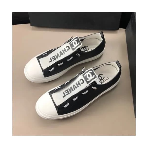 Chanel 2019 Mens Leather Sneakers - 샤넬 2019 남성용 레더… - 1