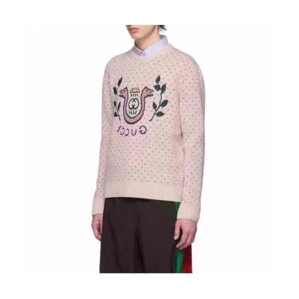 [매장판]Gucci 2019 Mm/Wm Casual Wool Crest -neck Swea… - 1