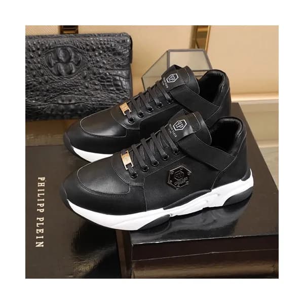 Philipp plein 2020 Mens Leather Sneakers - 필립플레인 … - 1