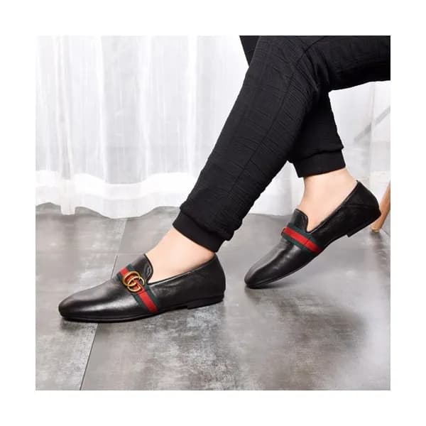 Gucci 2020 Mens Leather Loafer - 구찌 2020 남성용 레더 로퍼… - 1