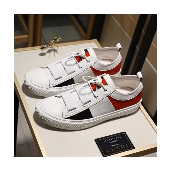 Gucci 2020 Mens Leather Sneakers - 구찌 2020 남성용 레더 … - 1