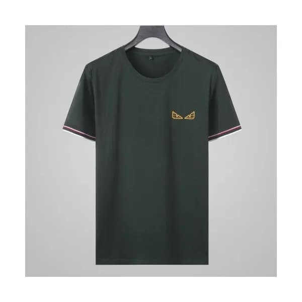 [펜디]Fendi 2020 Mens Logo Casual Short Sleeved Tshi… - 1