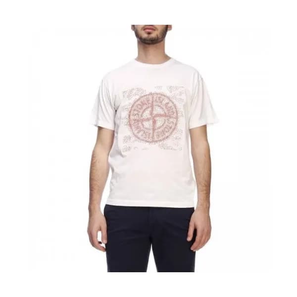 [스톤아일랜드]Stone Island 2020 Mens Crew-neck Cotton Sh… - 1