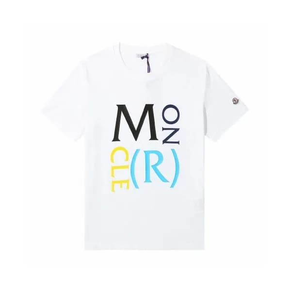 [매장판]Moncler 2020 Mens Logo Cotton Short Sleeved T… - 1