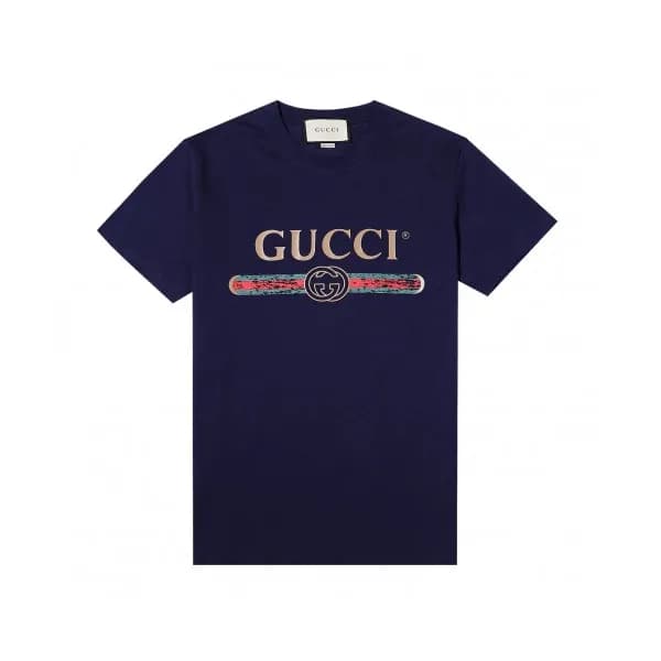 [매장판]Gucci 2020 Mm/Wm Logo Cotton Short Sleeved Ts… - 1