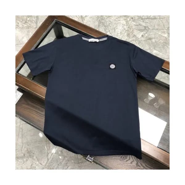 [스톤아일랜드]Stone Island 2020 Mens Crew-neck Cotton Sh… - 1