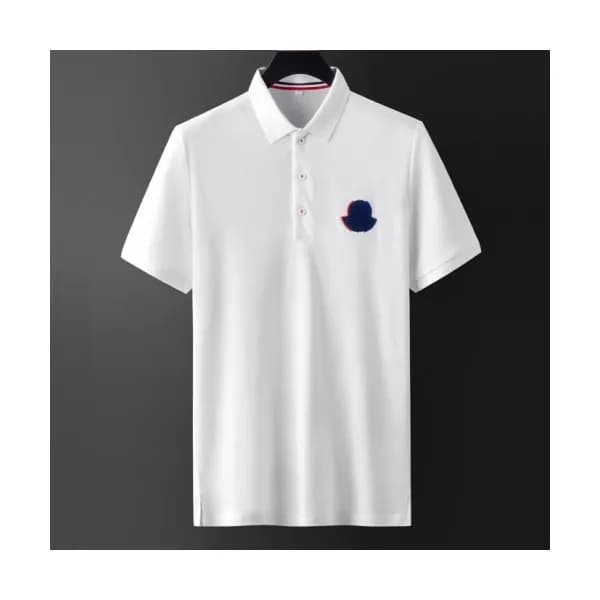 [매장판]Moncler 2020 Mens Logo Silket Short Sleeved P… - 1