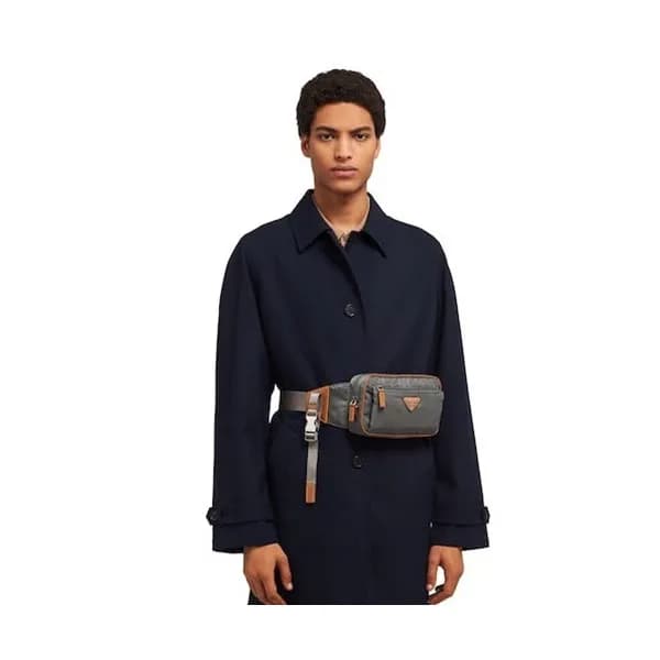 Prada 2020 Nylon Hip Sack,21cm - 프라다 2020 남성용 나일론 … - 1