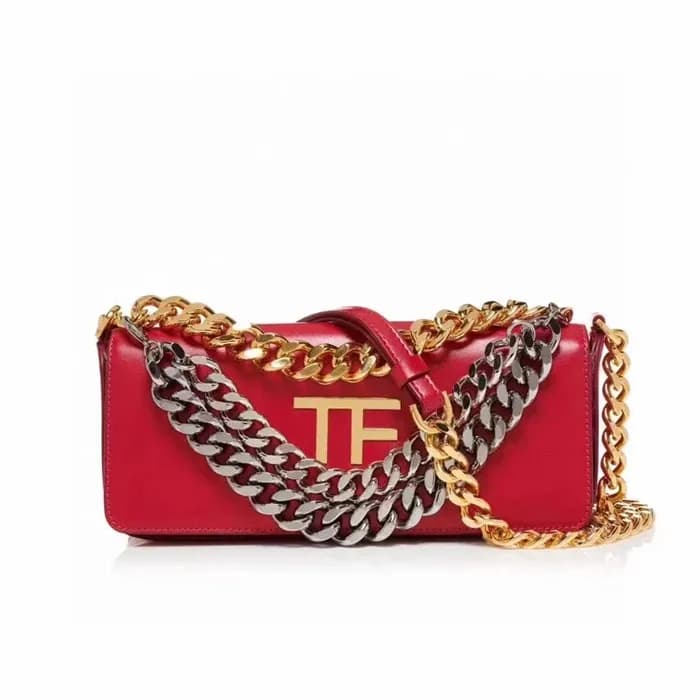Tom Ford Leather Shoulder Bag,24cm - 톰 포드 레더 여성용 숄… - 1