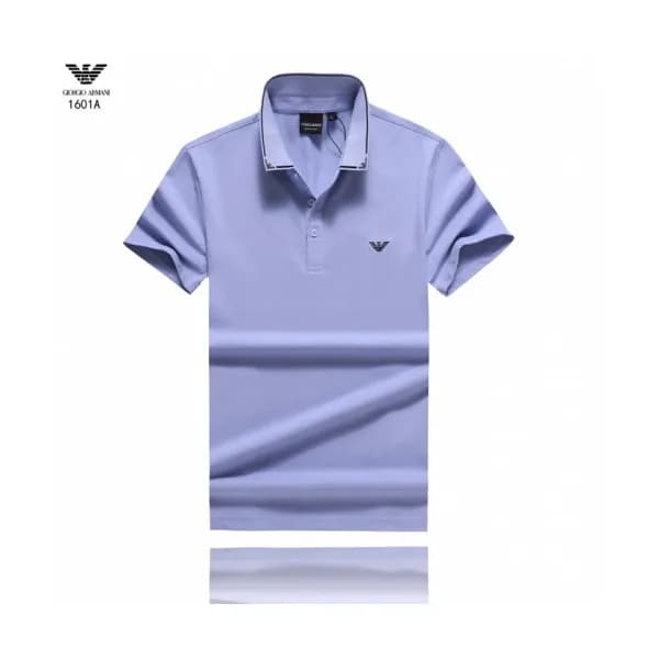 [알마니]Armani 2020 Mens Logo Silket Short Sleeved Ts… - 1