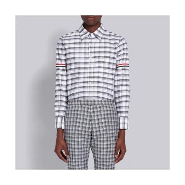 [톰브라운]Thom Browne 2020 Mens Strap Cotton Tshirts -… - 1