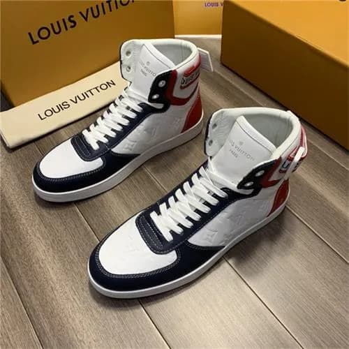 Louis Vuitton 2020 Men's Leather Sneakers - 루이… - 1