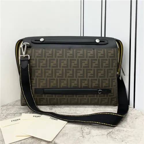 [펜디] Fendi 2020 Men's Tote Shoulder Bag,38cm … - 1
