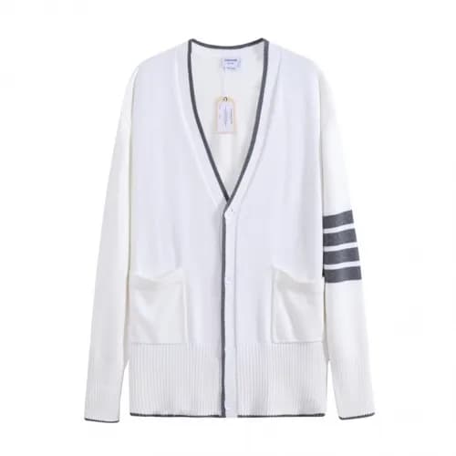 Thom Browne 2020 Womens Strap V-neck Cardigan - 톰브… - 1