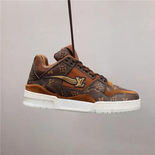 Louis Vuitton 2020 Men's Leather Sneakers - 루이… - 1