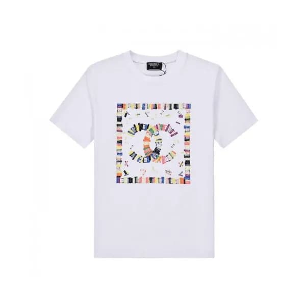 [샤넬]Chanel 2021 Mm/Wm 'CC' Logo Cotton Sho… - 1
