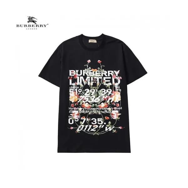 [버버리]Burberry 2021 Mm/Wm Logo Cotton Short Sleeved… - 1