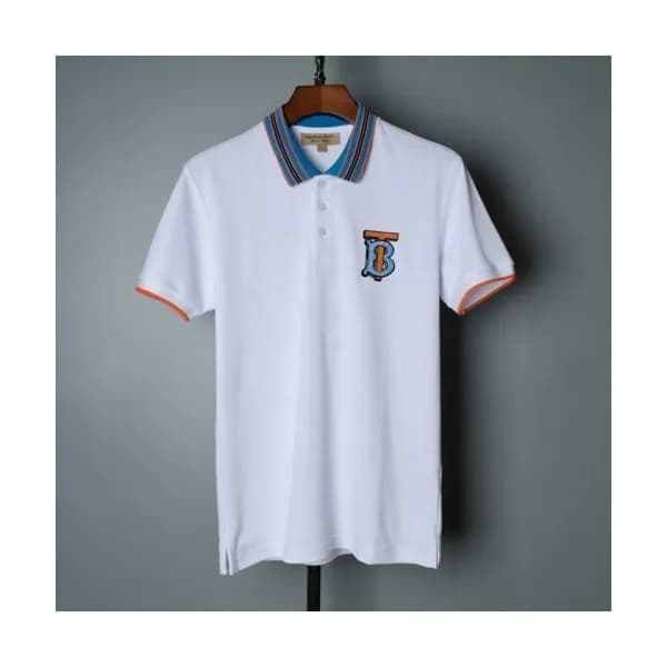 [버버리]Burberry 2021 Mens Logo Cotton Short Sleeved … - 1