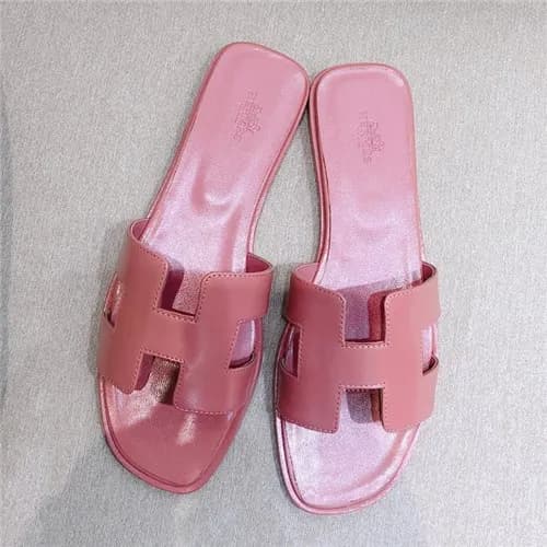 Hermes 2021 Women's Leather Slipper - 에르메스 202… - 1