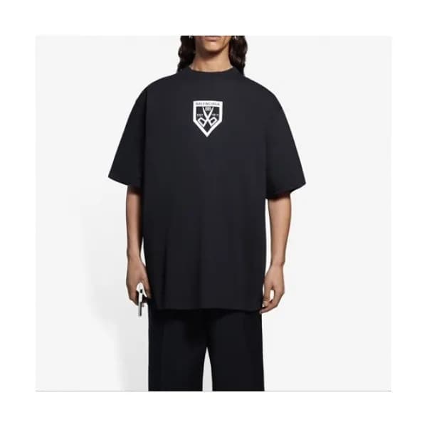 [발렌시아가]Balenciaga 2021 Mm/Wm Logo Cotton Short Sle… - 1