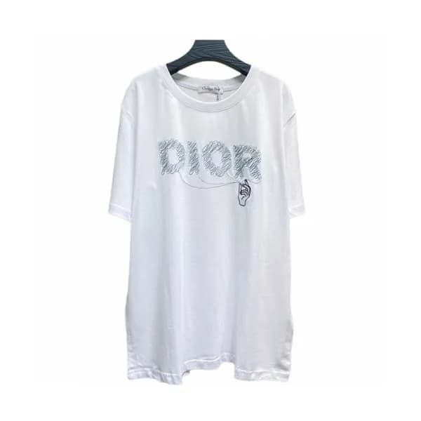 [매장판]Dior 2021 Mm/Wm Casual Crew-neck Short Sleeve… - 1