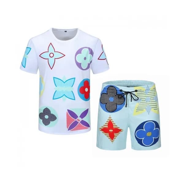 Louis vuitton 2021 Mens Casual Logo Training Short… - 1