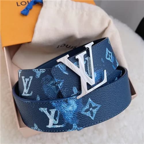 Louis Vuitton 2021 Men's Leather Belt,4.0cm,LO… - 1