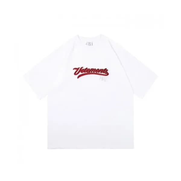 Vetements Mm/Wm Printing Logo Cotton Short Sleeve… - 1