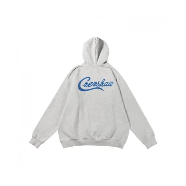 Fear of god Mm/Wm Logo Oversize Cotton Hoodie Gra… - 1
