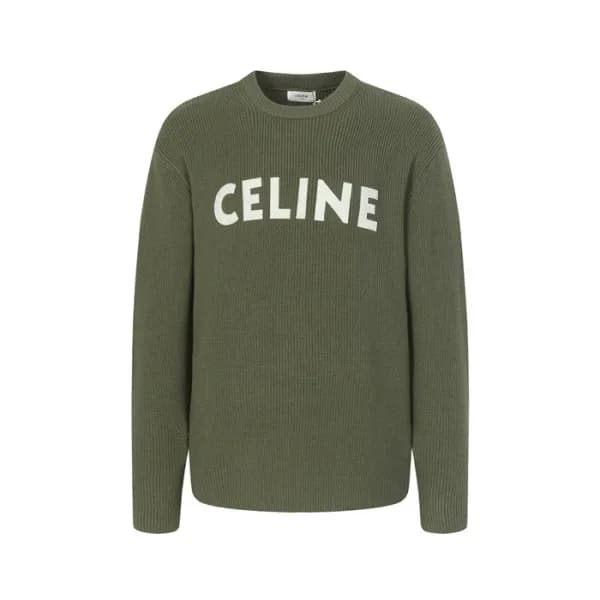 Celine Unisex Hedi Slimane Sweaters - 셀린느 남/녀 라운드 … - 1